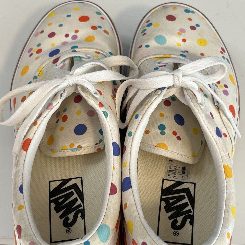 Vans Era Stacked Floral UV Activated Polka Dot Platform Shoes Womens 7.5 Mens 6 - Picture 7 of 12